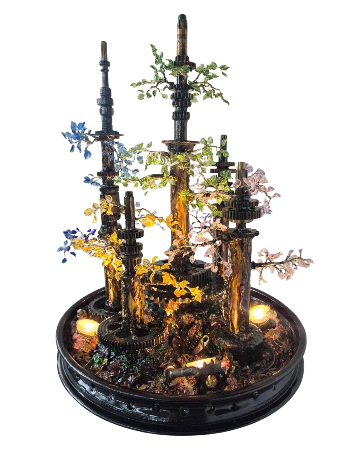 Whimsical Steampunk Forest 1