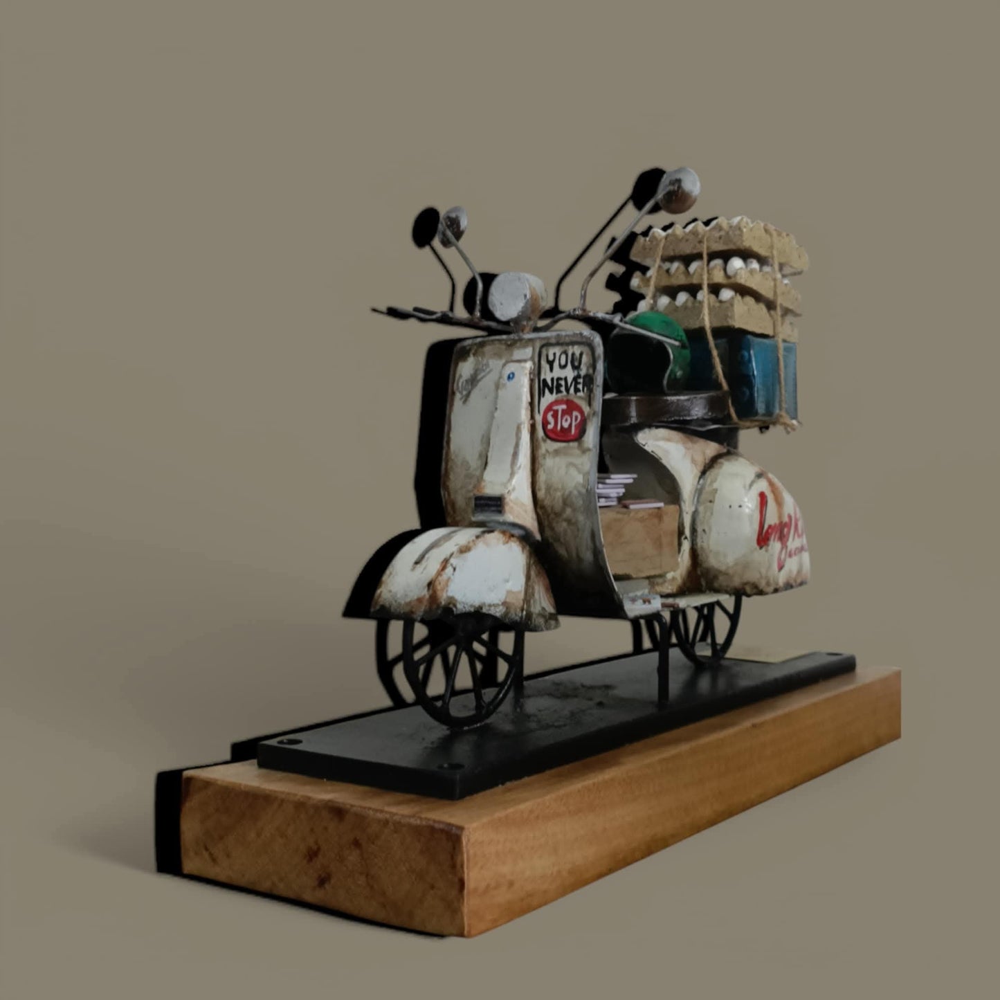 Mini Vespa Cargo Series: Rusted
