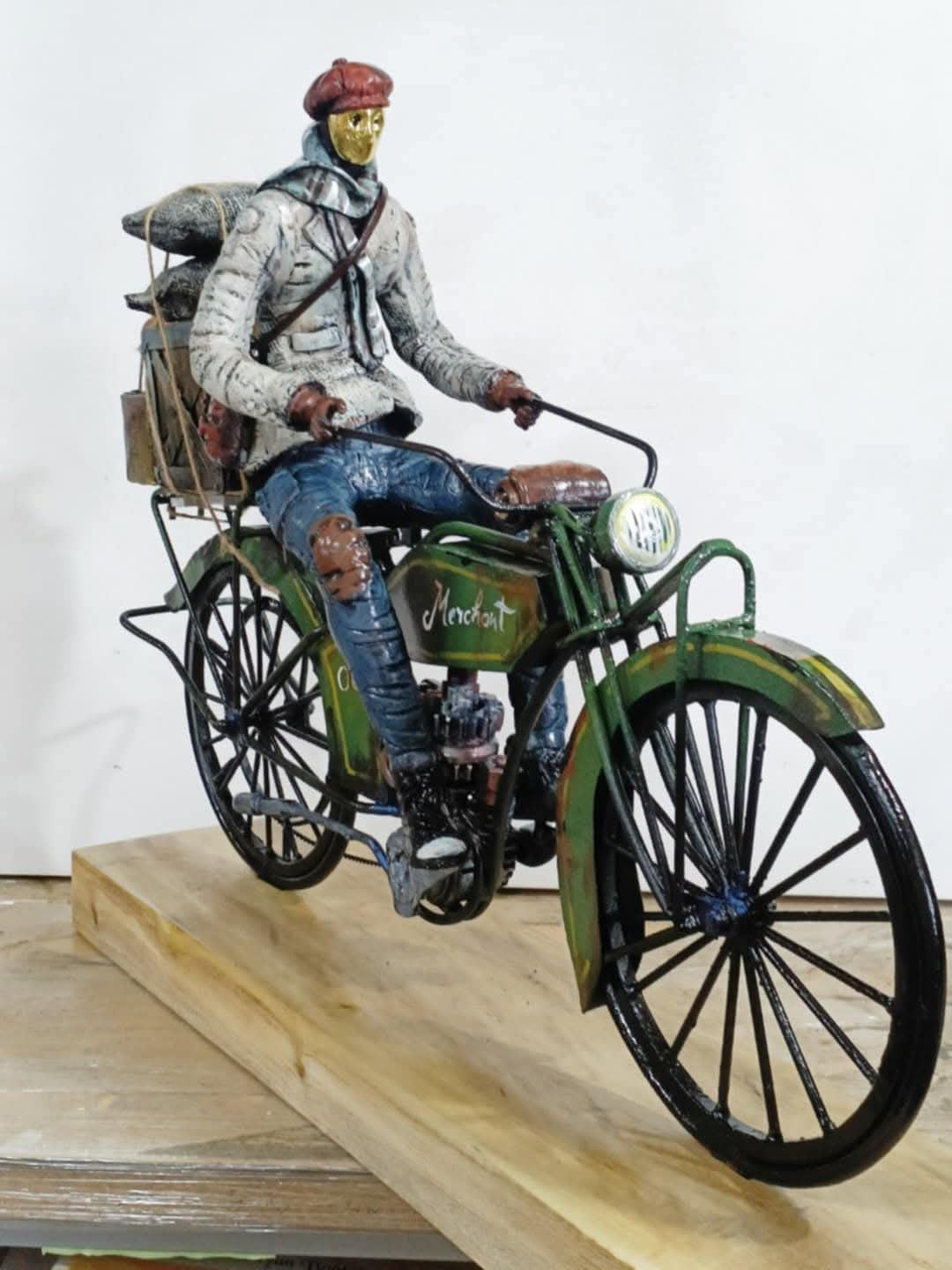 Pre-War Bike Military Green 08