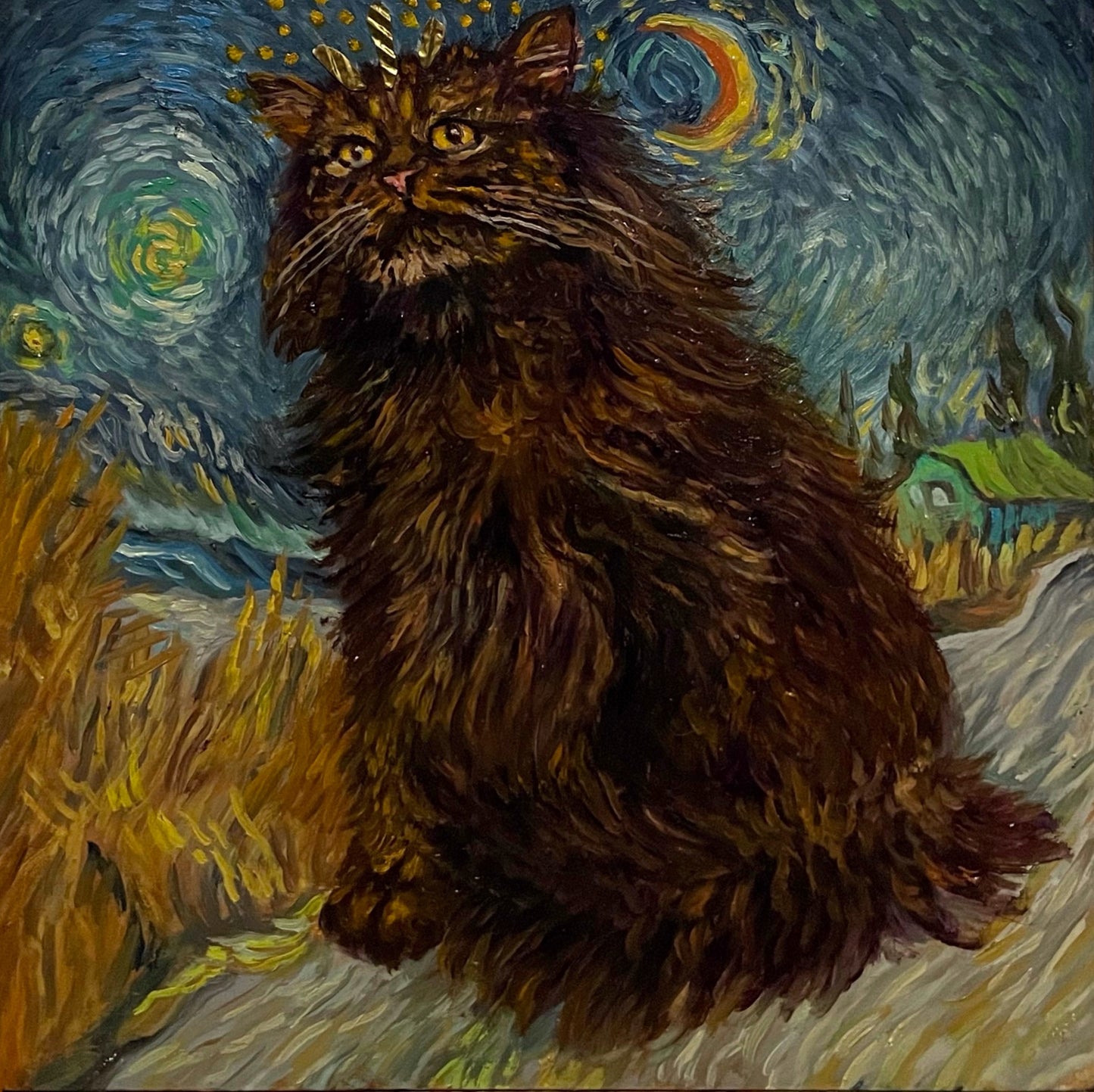 Like a Cat in Unfamiliar Surroundings (ode to Vincent Van Gogh)