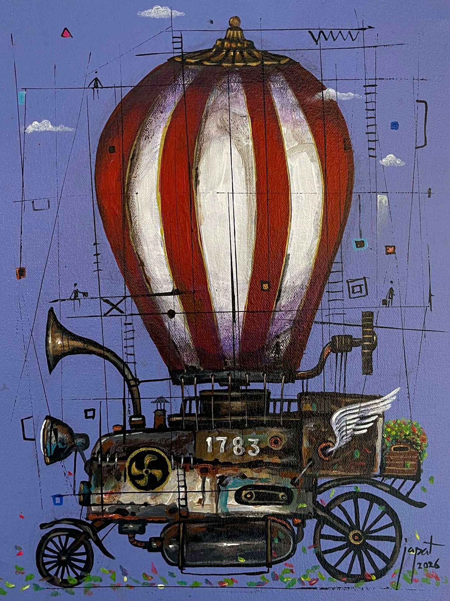 Balloon Fly: Steam Engine