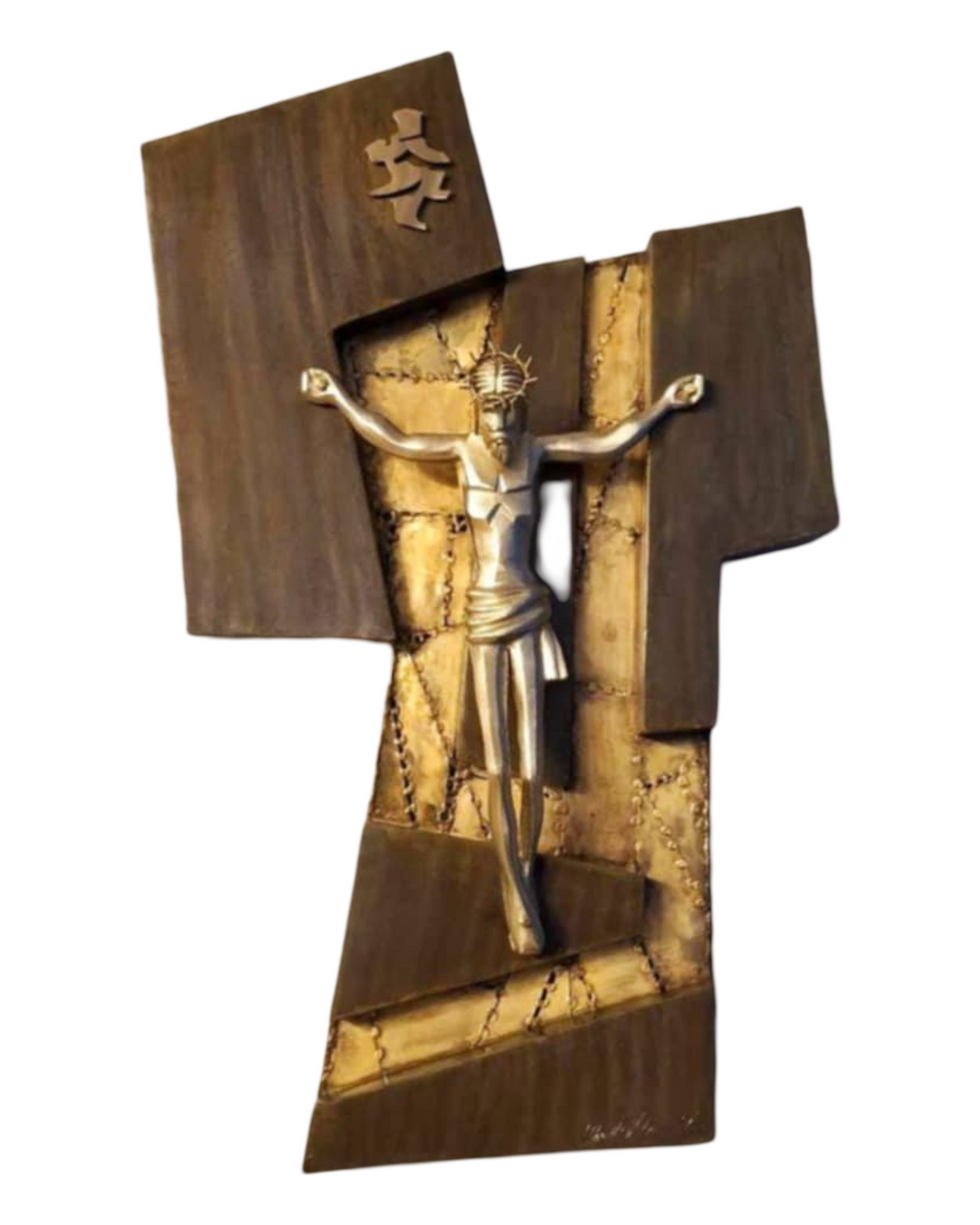 Crucifix in Shield