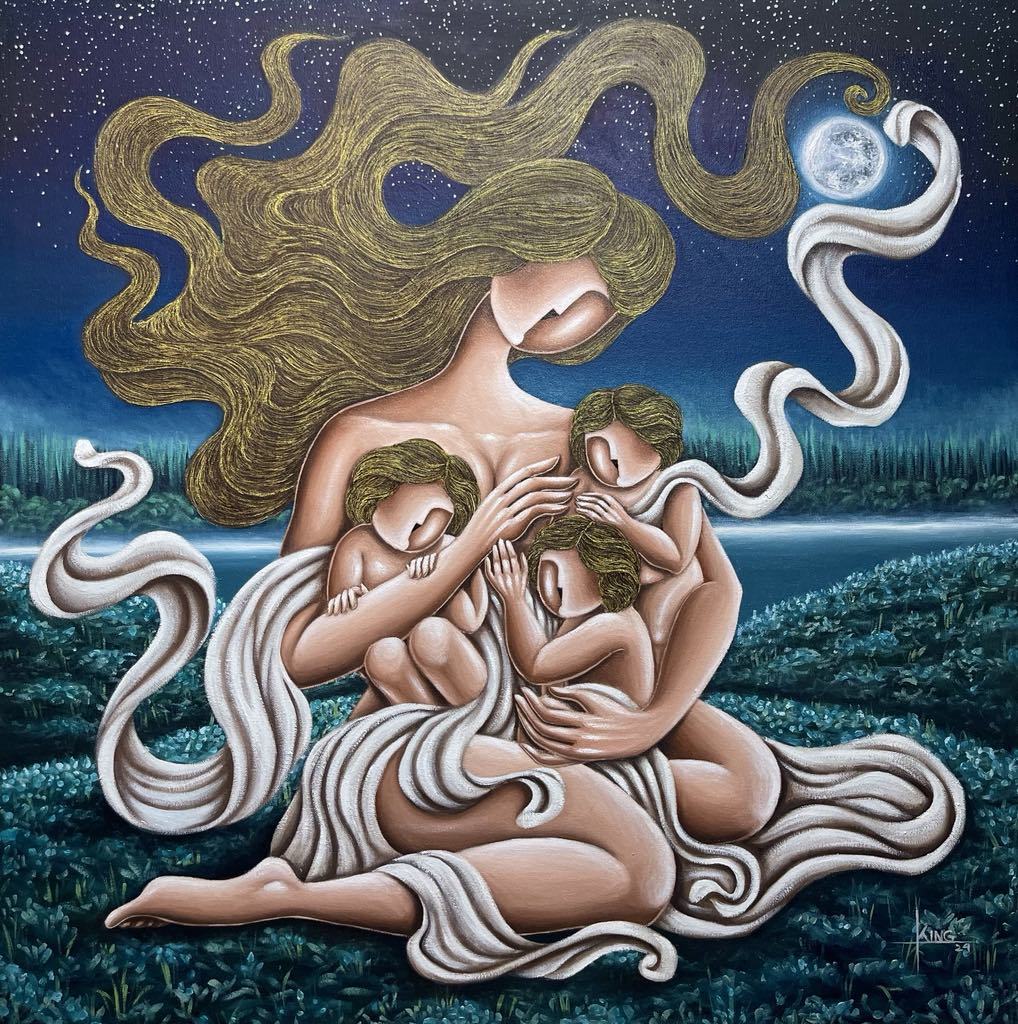 Tres Hijos En La Noche