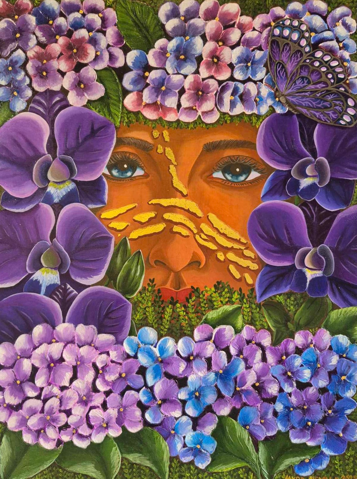 Hide VII: "Purple Whispers of Nature"