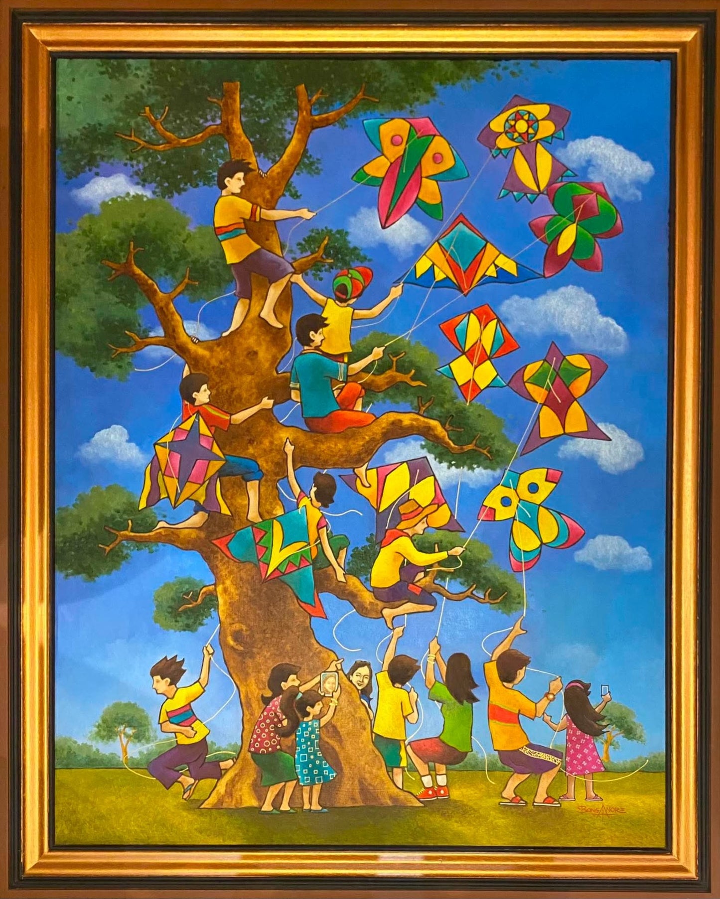 Flight on a Tree