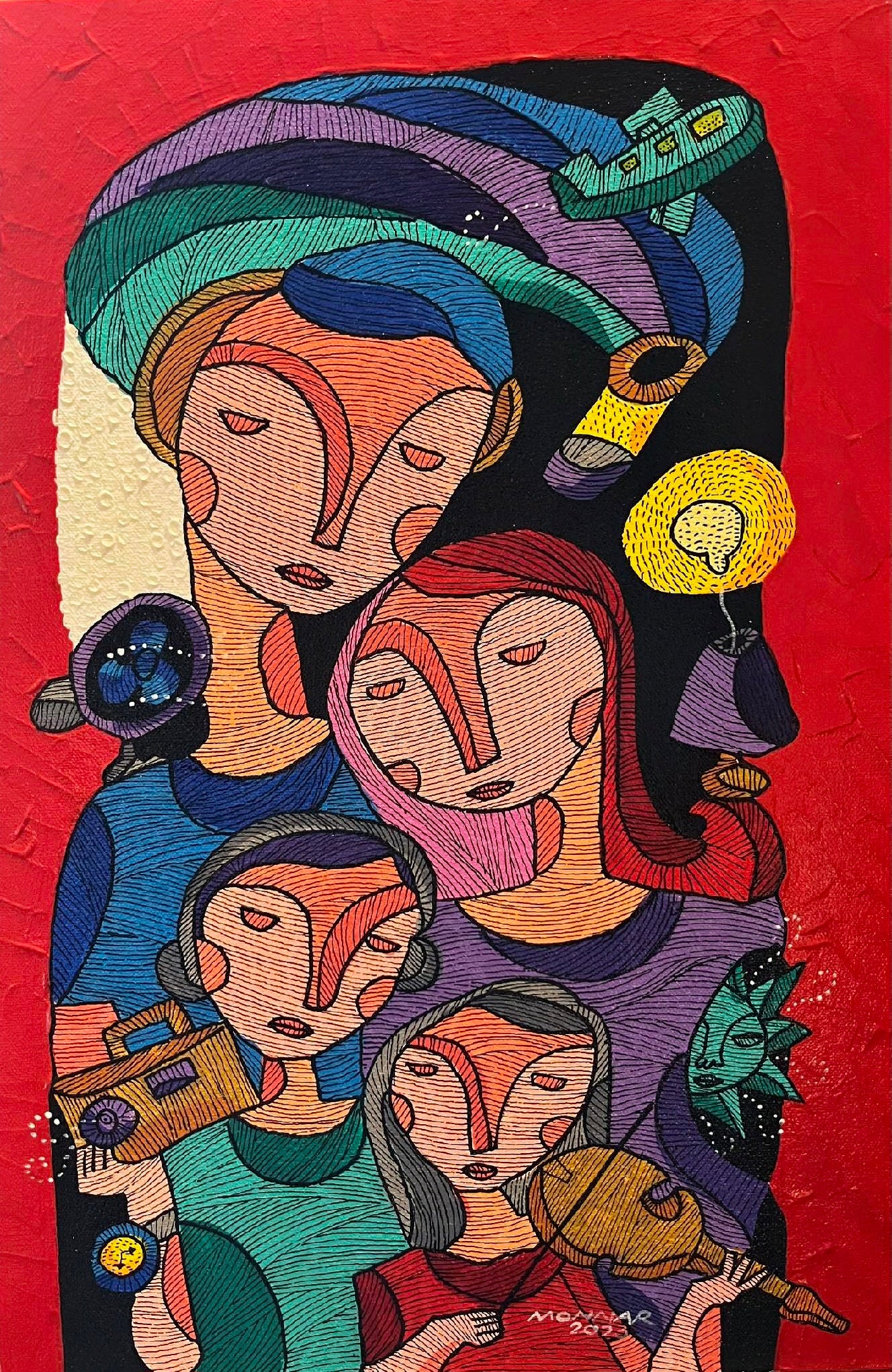 Portrait of a Happy Family