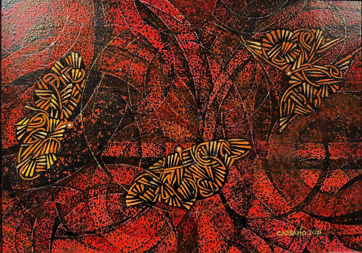 Red Earth : Butterflies