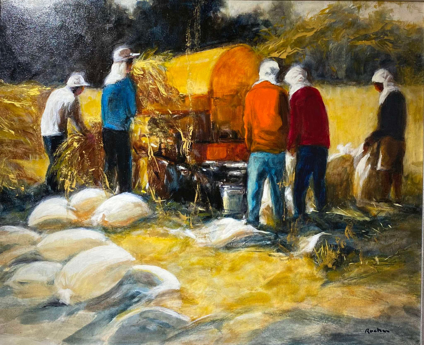 Golden Threshing