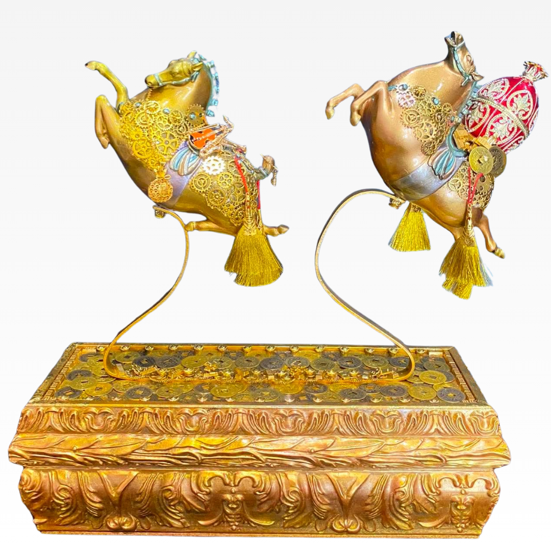 Flying Merchant Horses
