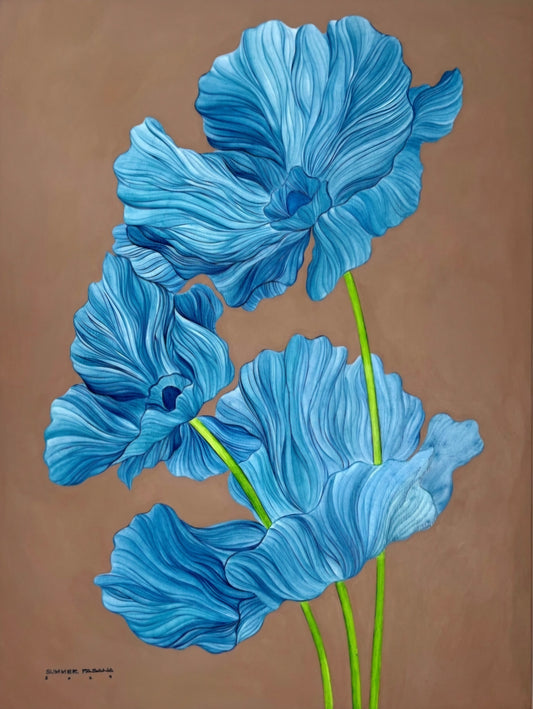 A Florescence of Blue