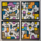 Puzzle Play 2 (Quadriptych)