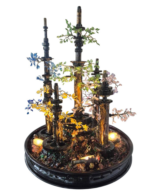 Whimsical Steampunk Forest 1
