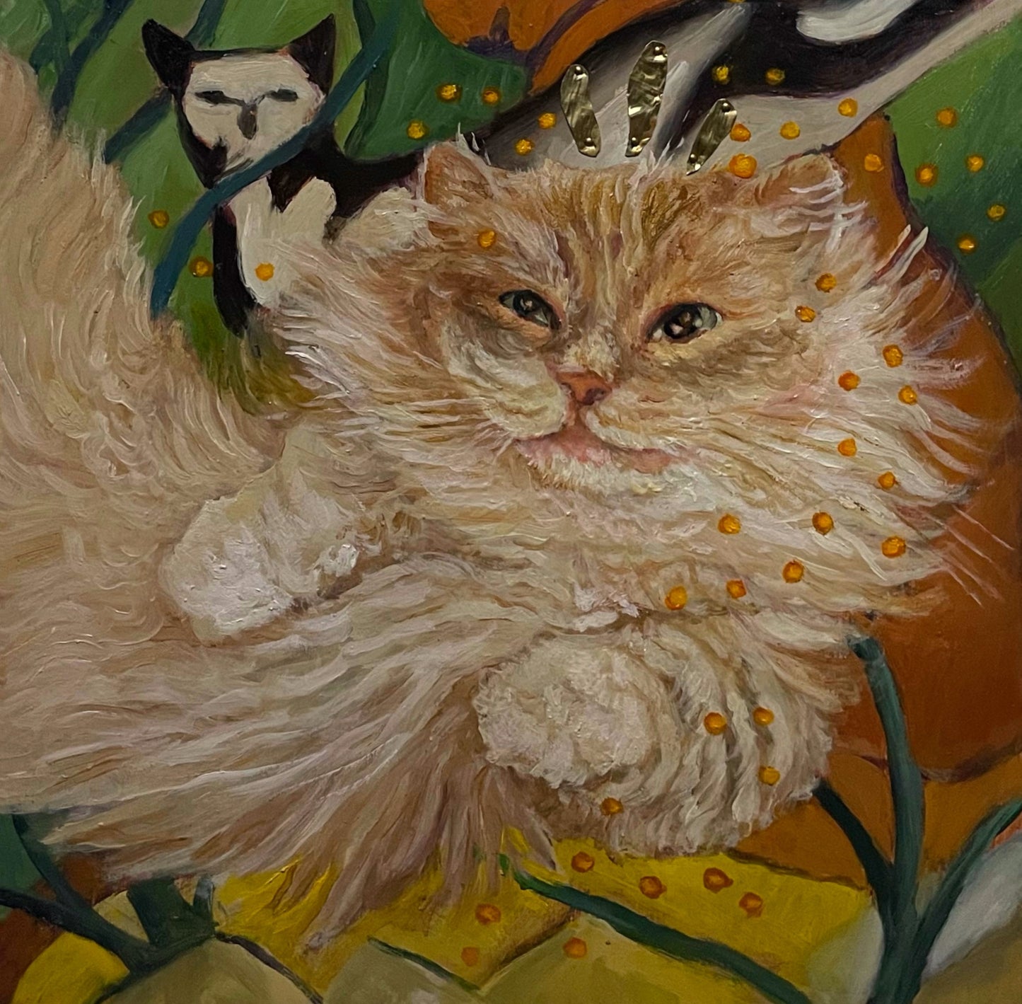 Cotton Breeze (ode to Franz Marc)