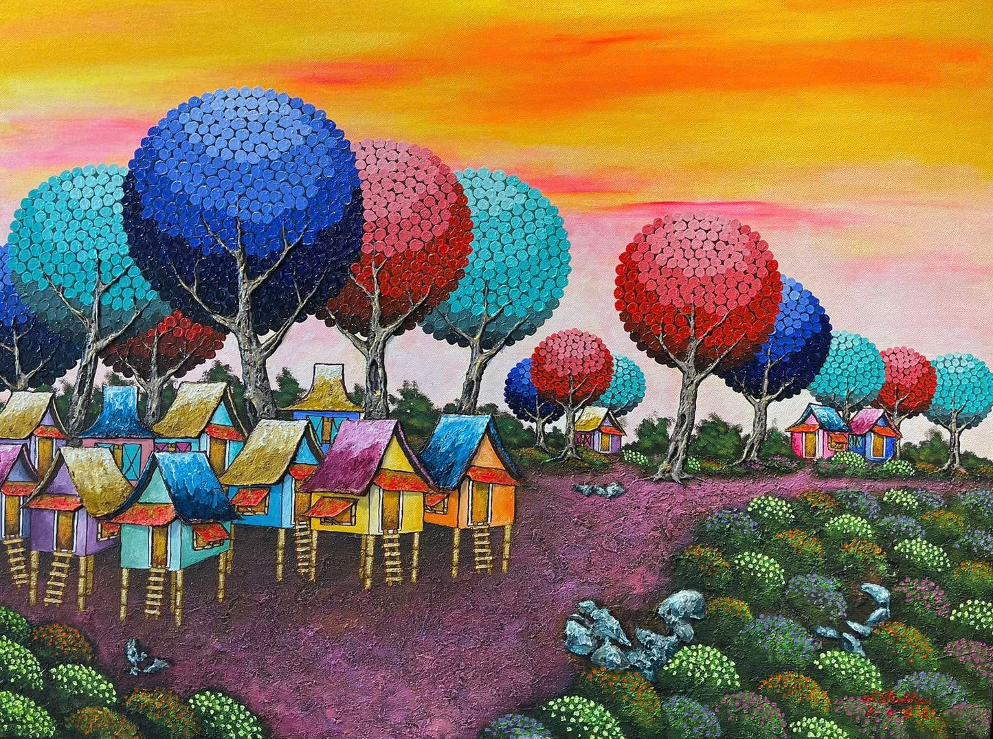 Bahay Kubo sa Makulay na Paraiso