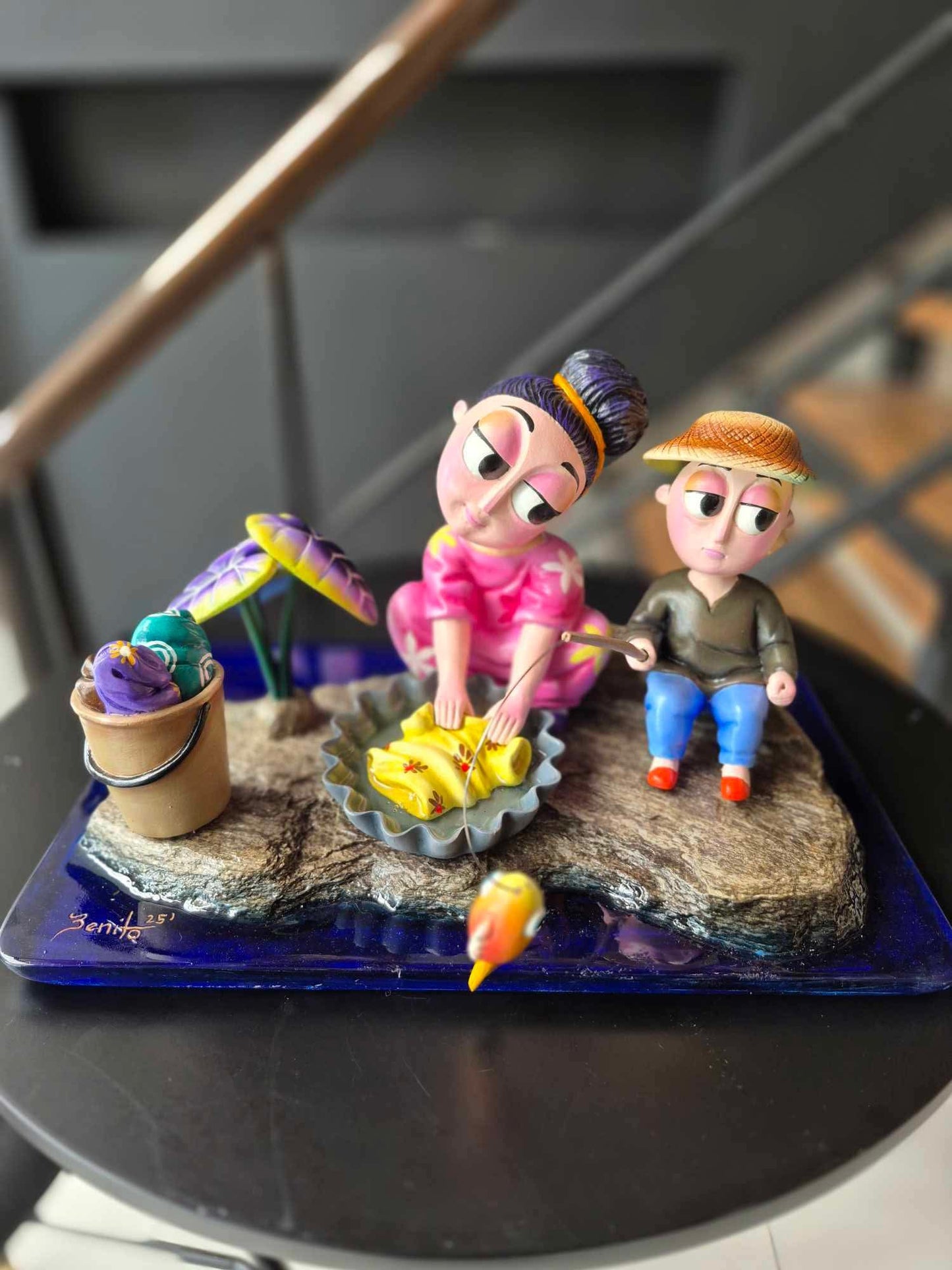 Chores by the Riverbank