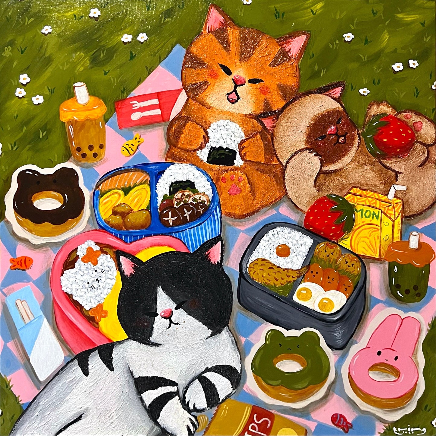 A Purrfect Picnic Day