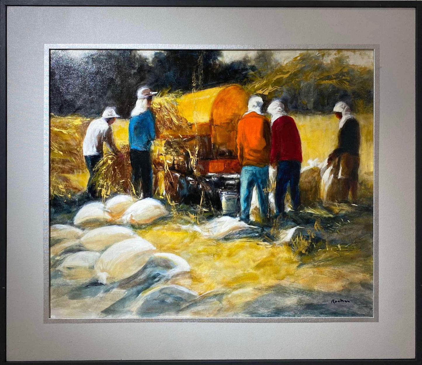 Golden Threshing