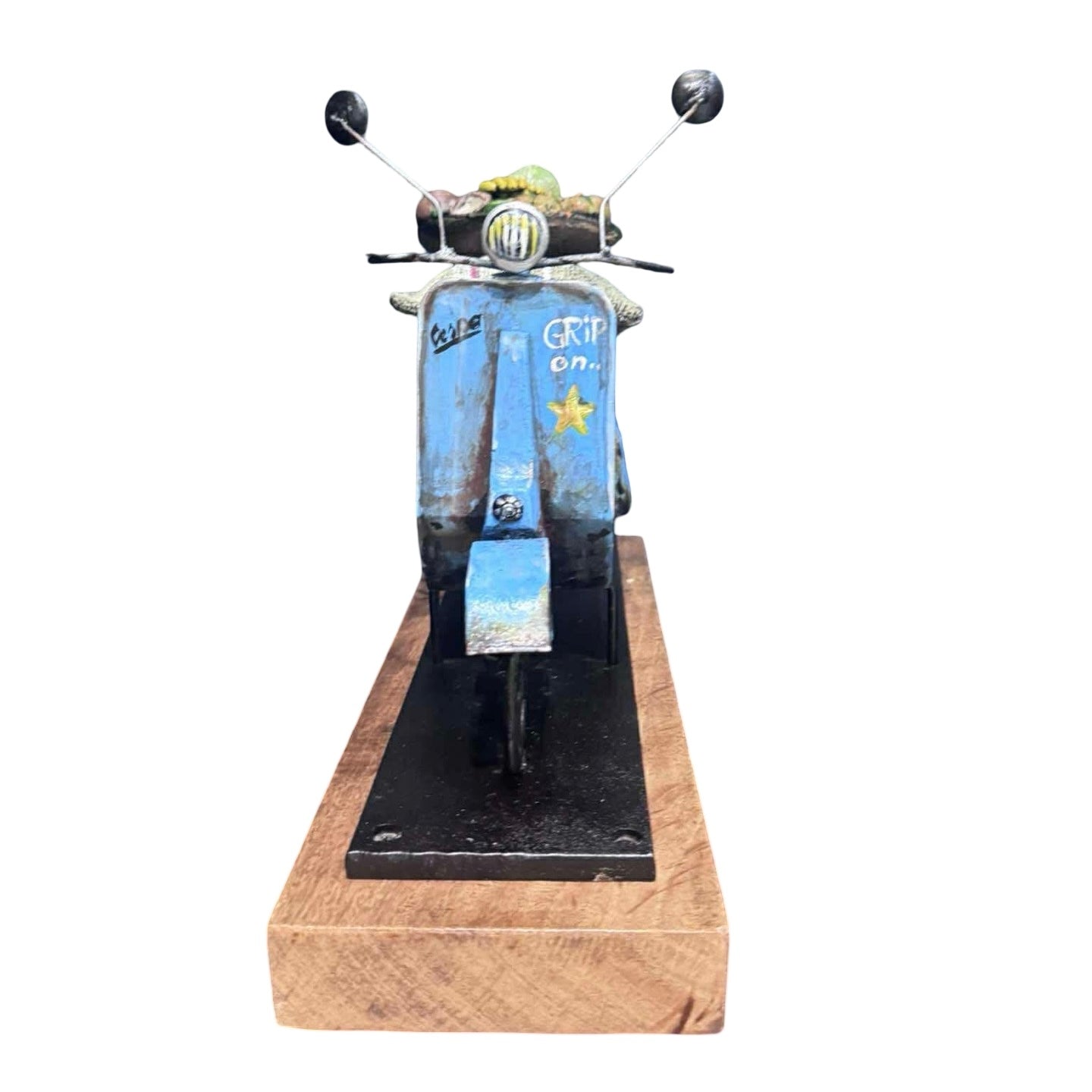 Mini Vespa Cargo Series: Rusted (Blue)