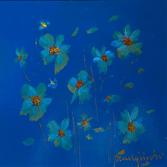 Blue Flowers #5