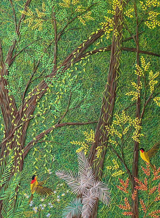 Wings Among the Leaves