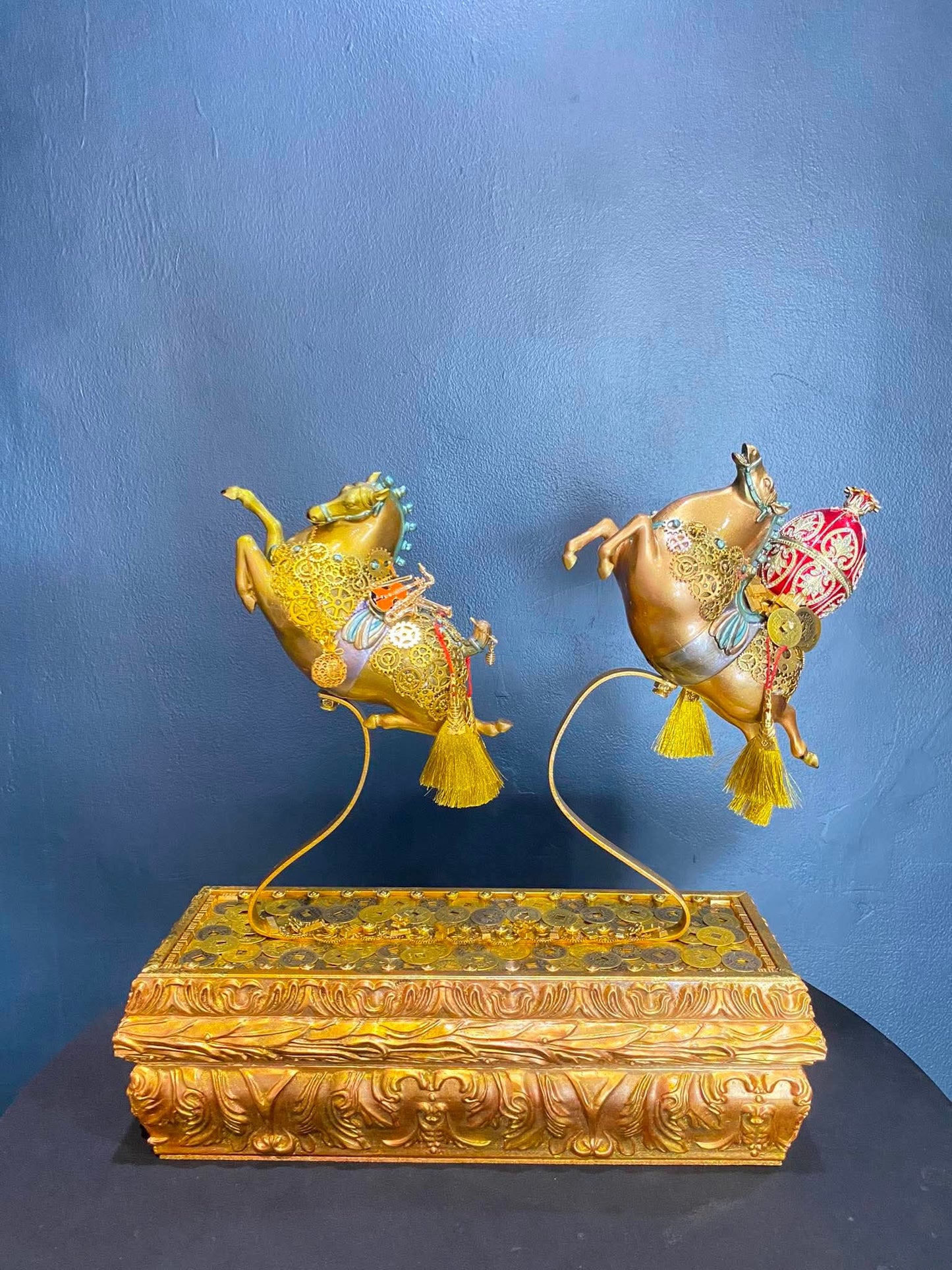Flying Merchant Horses