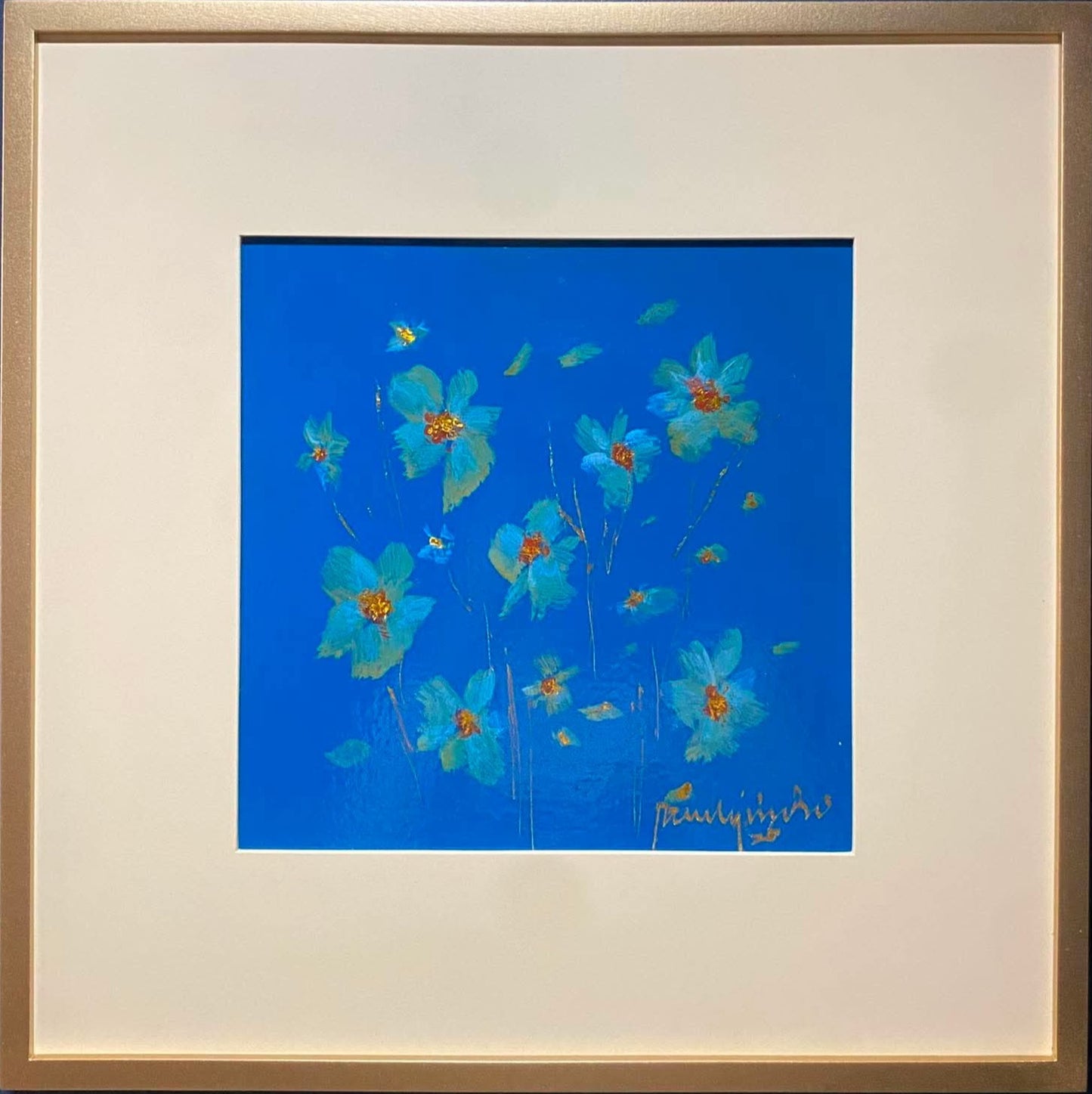 Blue Flowers #5