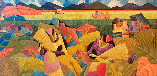 Bountiful Rice Harvest