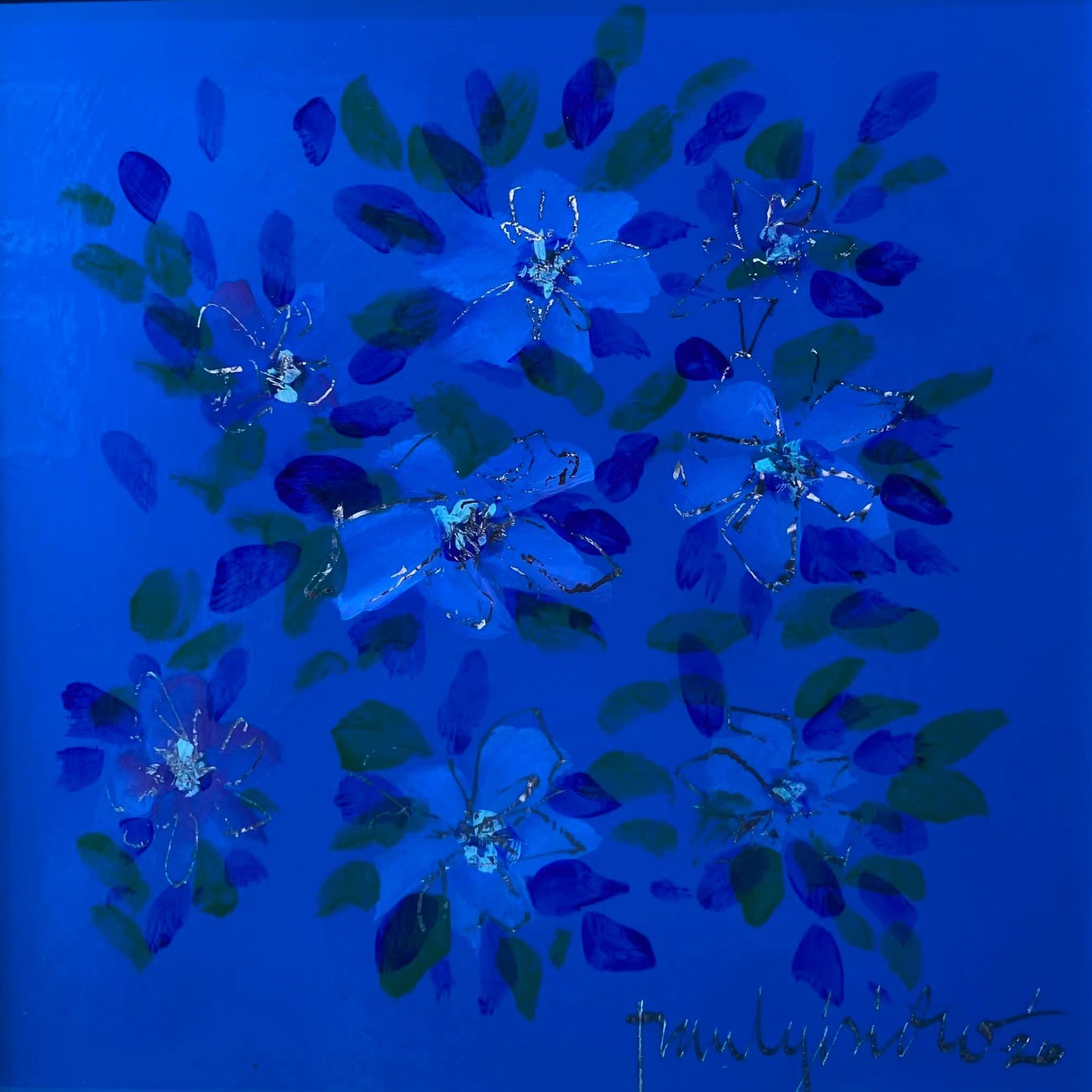 Blue Floras #5