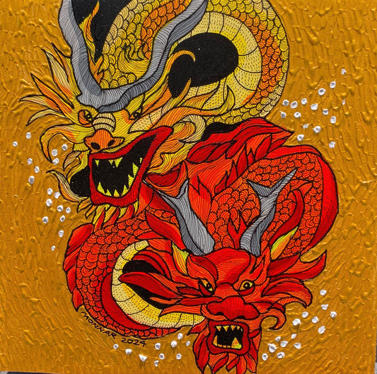 Two Lucky Dragon