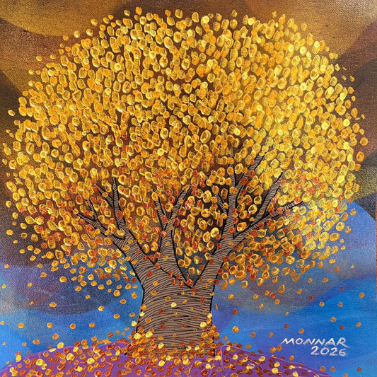 money trees artists Monnar Baldemor | Golden Money Tree