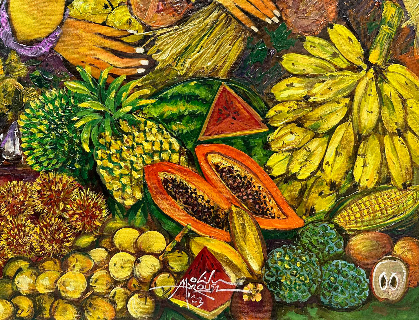 Singko Marias Bountiful Fruits, Vegetable and Fish