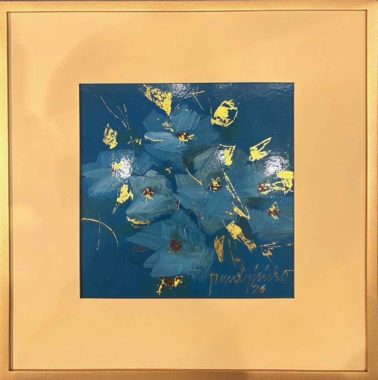 Blue Composition
