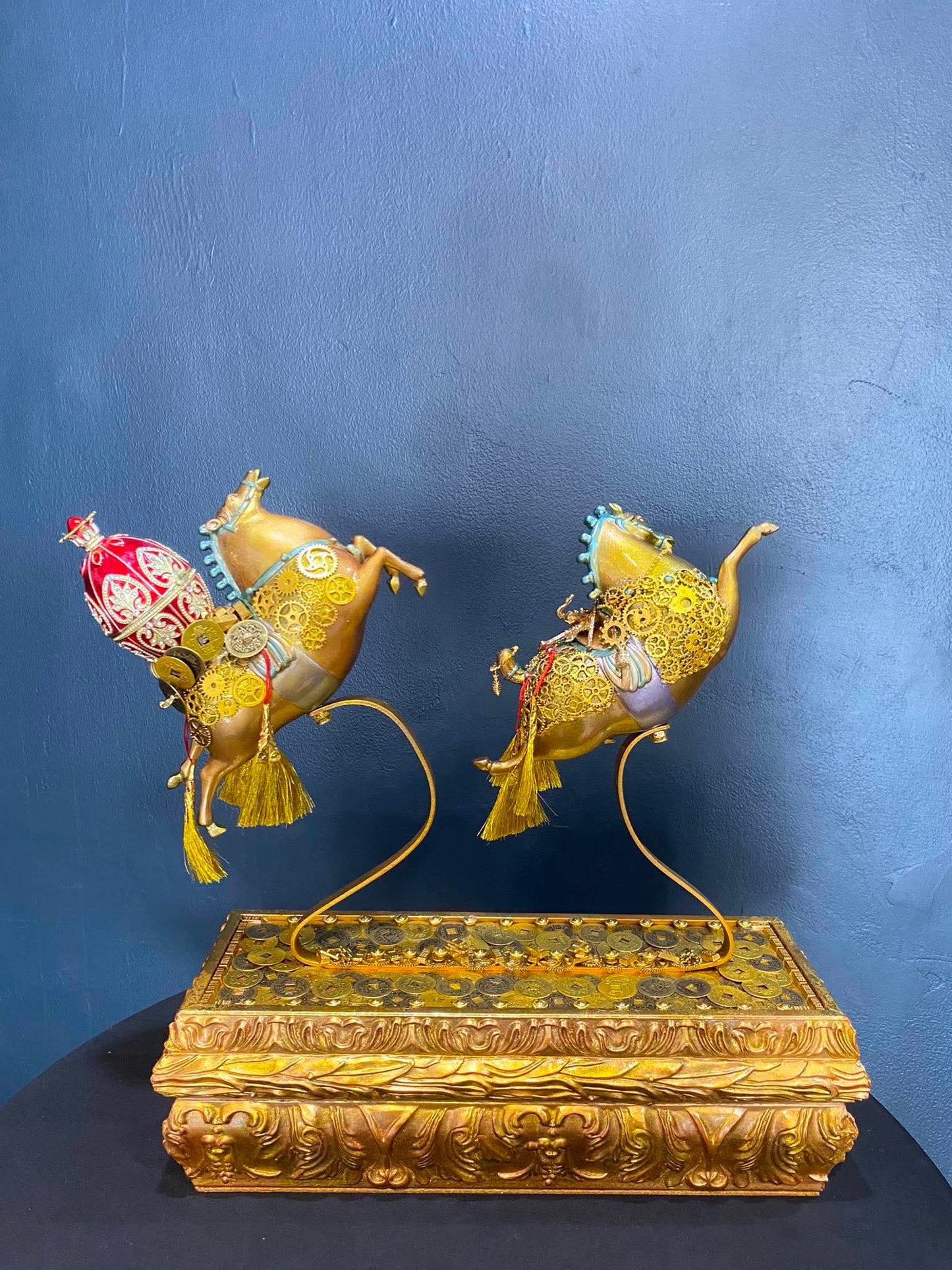 Flying Merchant Horses