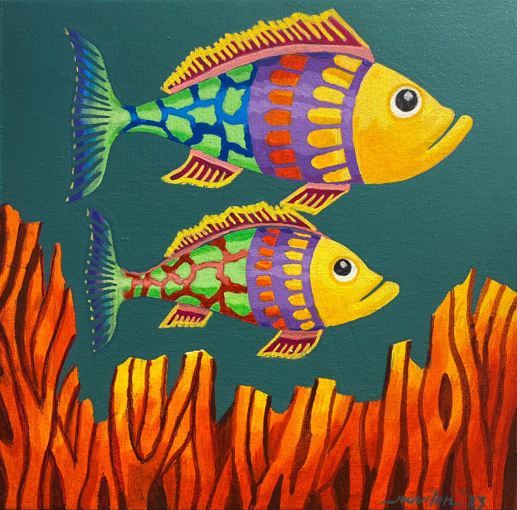 Navilon Fish and Corals #12