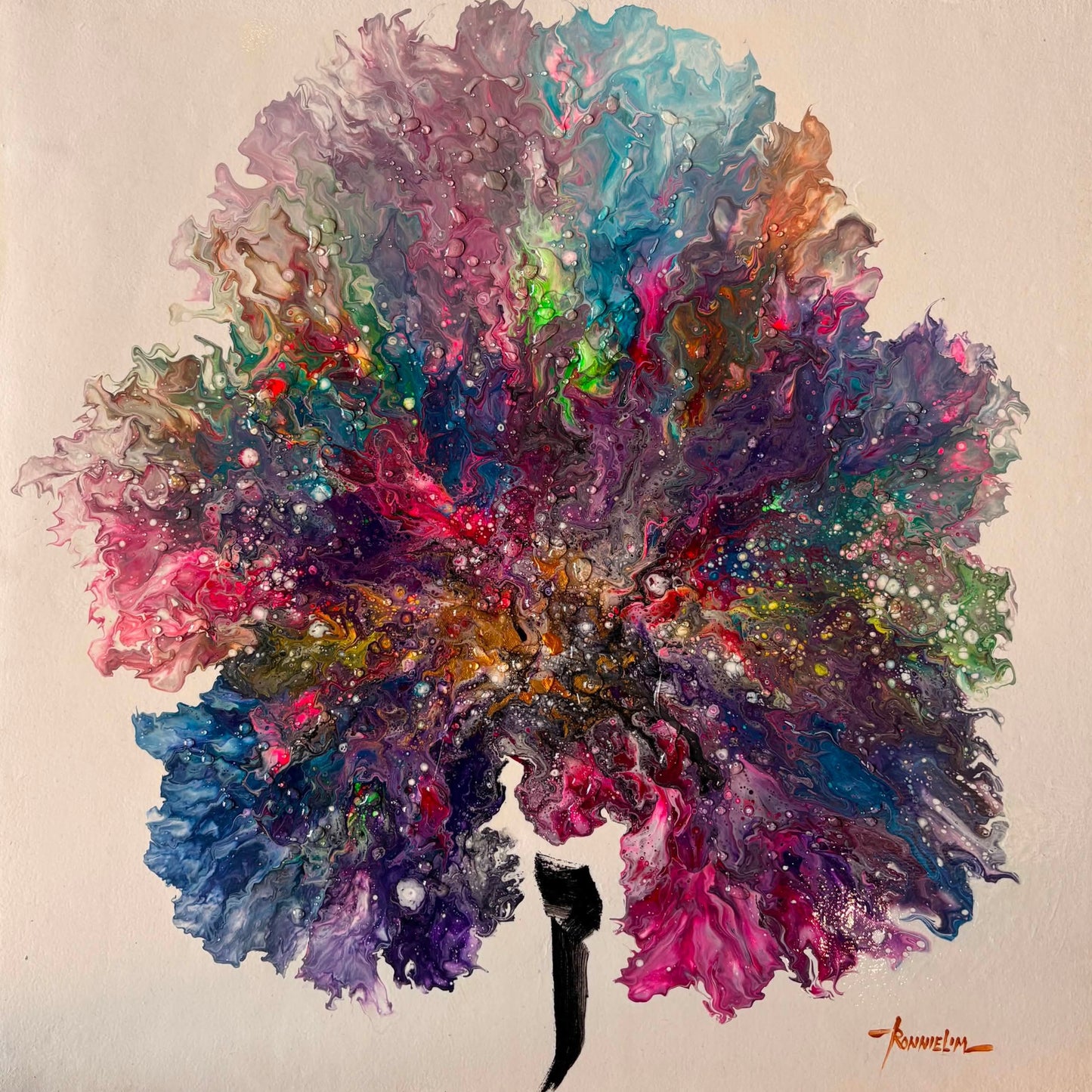 Abstract Floral Series