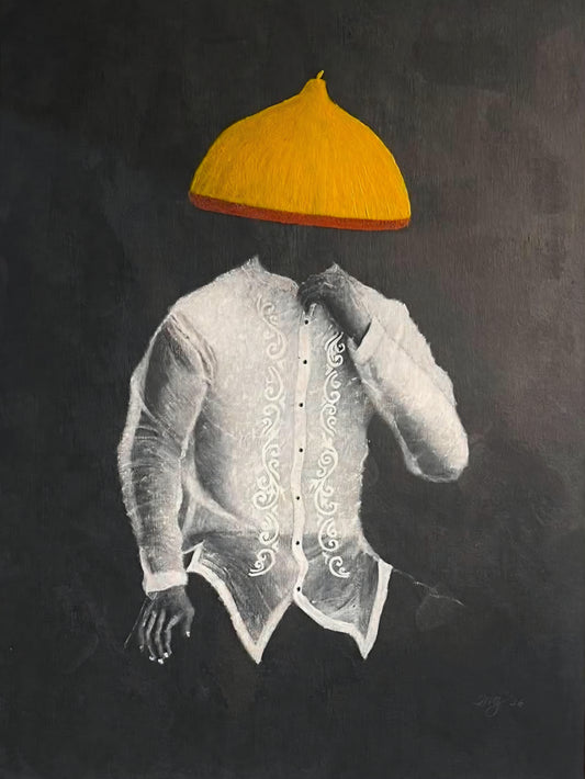 Man in a Salakot & Barong