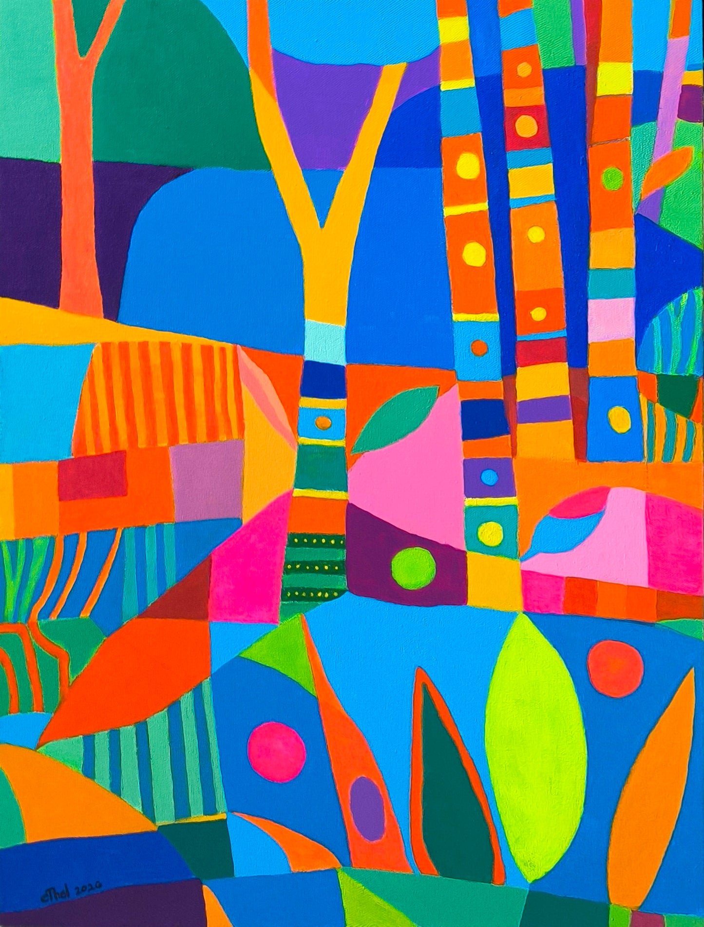 Kaleidoscope Woodland I