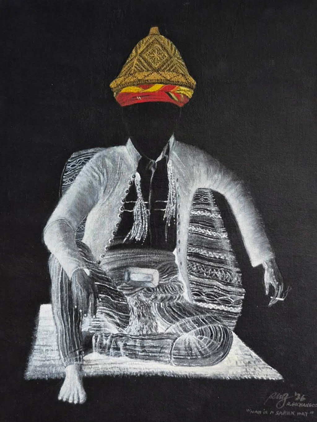 Man in a Saruk Hat
