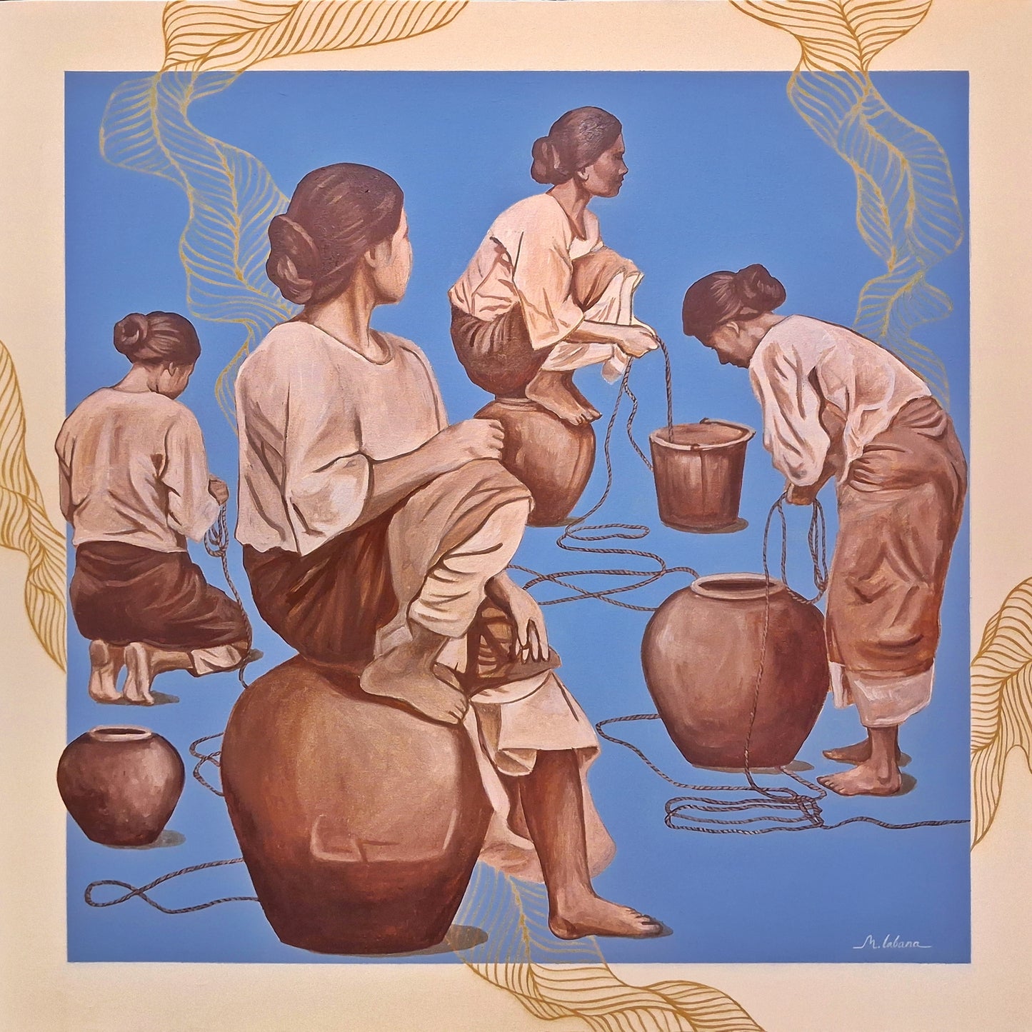 The Golden Filament: Vessels of Memory
