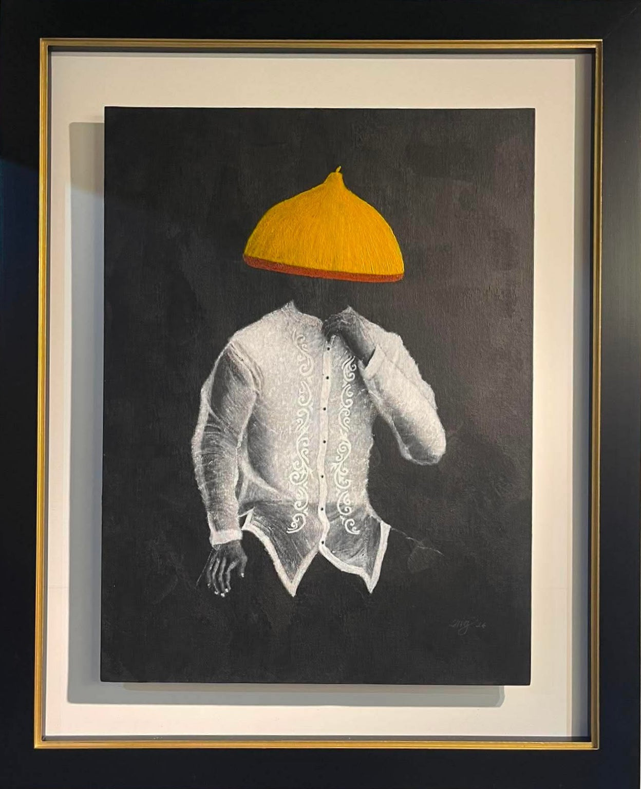 Man in a Salakot & Barong