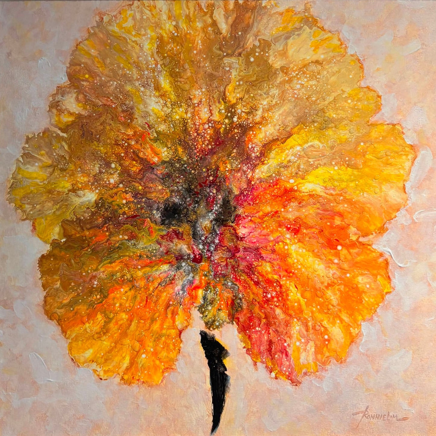 Abstract Floral Series
