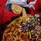 Girl with Flower