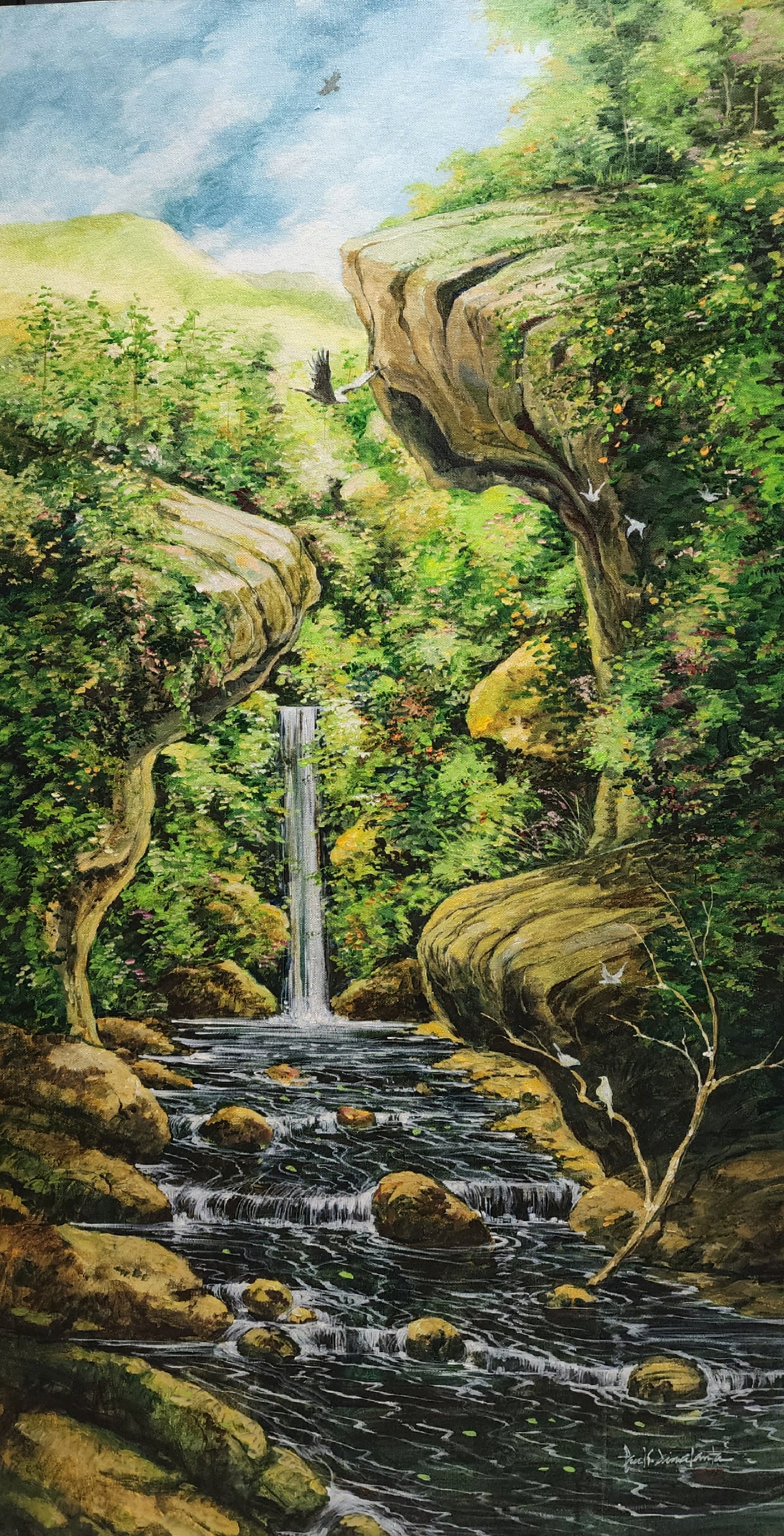 Waterfall Series V