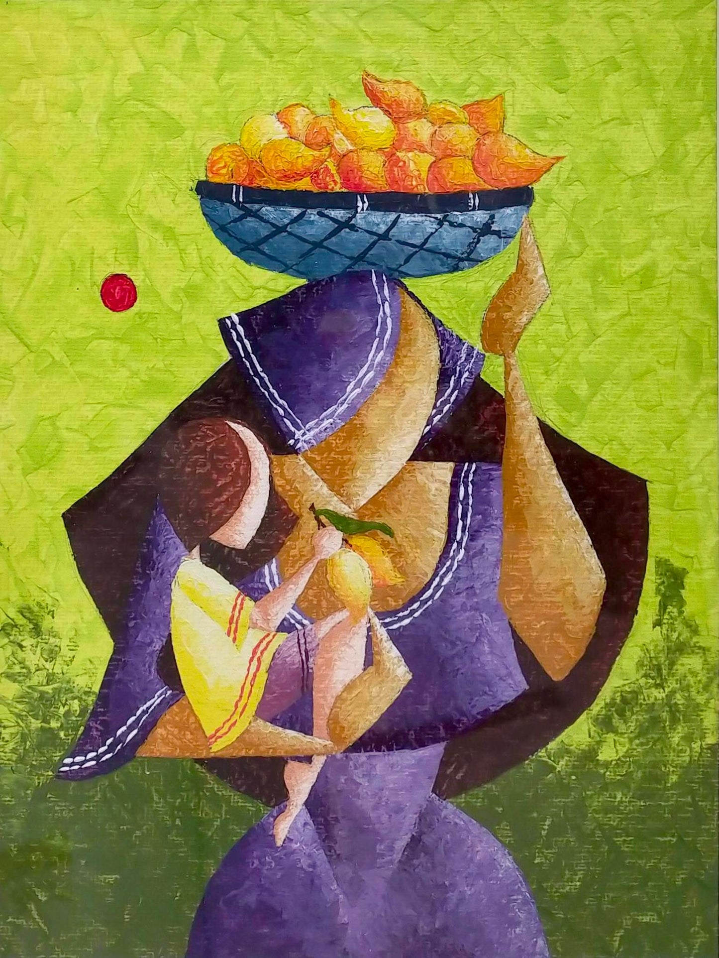 Mother and Child - Fruit Vendor
