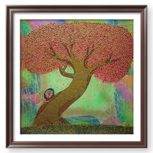 Woman Behind the Money Tree